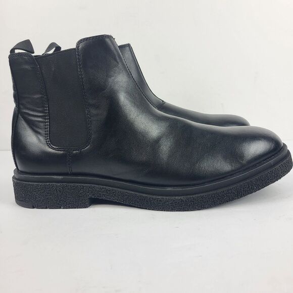 Abound Reese Black Faux Leather Chelsea Boots Size 11.5M - Picture 6 of 13